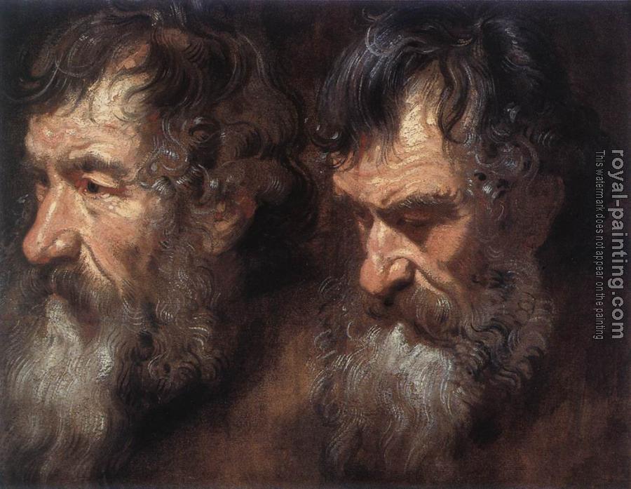 Anthony Van Dyck : Studies of a Man's Head